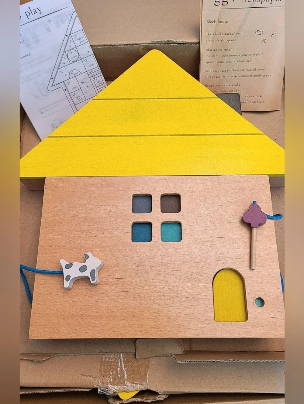 KIKO and GG Tsumiki Wooden Building Blocks puzzle Doll House Architecture Design